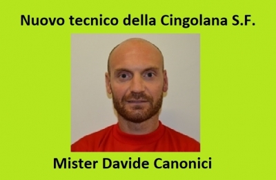 David Canonici &egrave; il nuovo tecnico della Cingolana SF