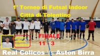 Al Real Colicos il 1&deg; Torneo di Futsal Indoor Citt&agrave; di Tolentino. Premio a Lorenzo Rinaudo